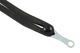 Cordo carrier straps rubber classic black with detachable 12mm axle plates - 132338