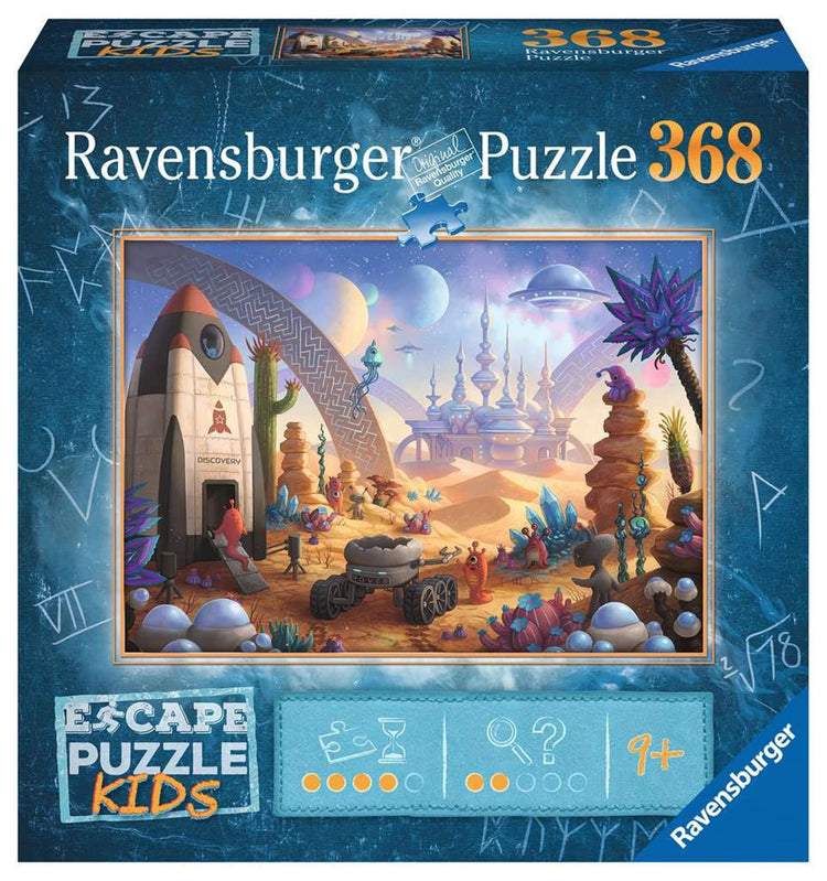 Ravensburger puzzel escape kids space mission 368 stukjes