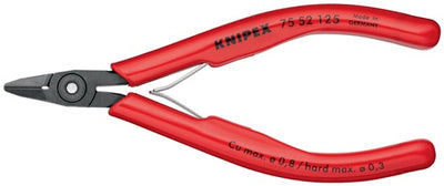 Knipex kracht-zijsnijtang zwart geatramenteerd met meer-componentengrepen 180 mm - 7412180
