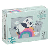 Mini puzzel dieren, 8 puzzelstukjes - afbeelding 4