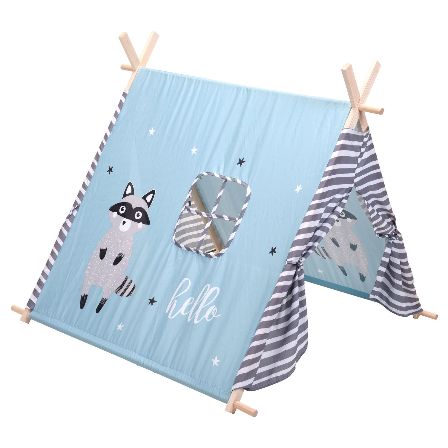 Knus polyester kindertent - wasbeertje