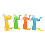 Hand ventilator gekleurd - afbeelding 1