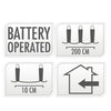 Led verlichting wit, 20 lampjes