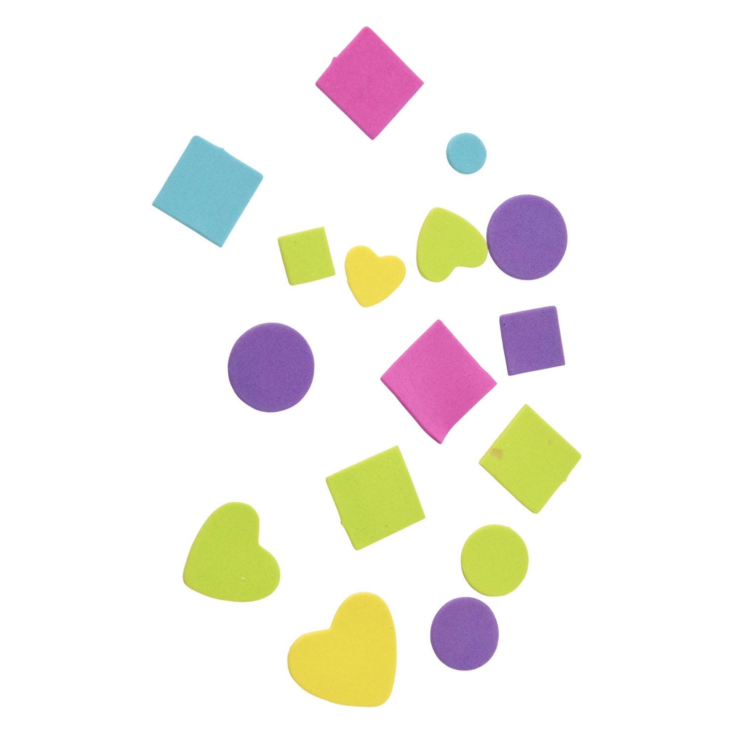 Stickers eva vormen, 18gr.