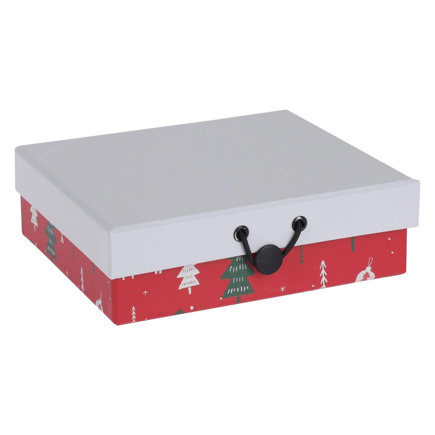 Koopman geschenkdozenset kerst cadeauverpakking karton set van 3 multicolor.