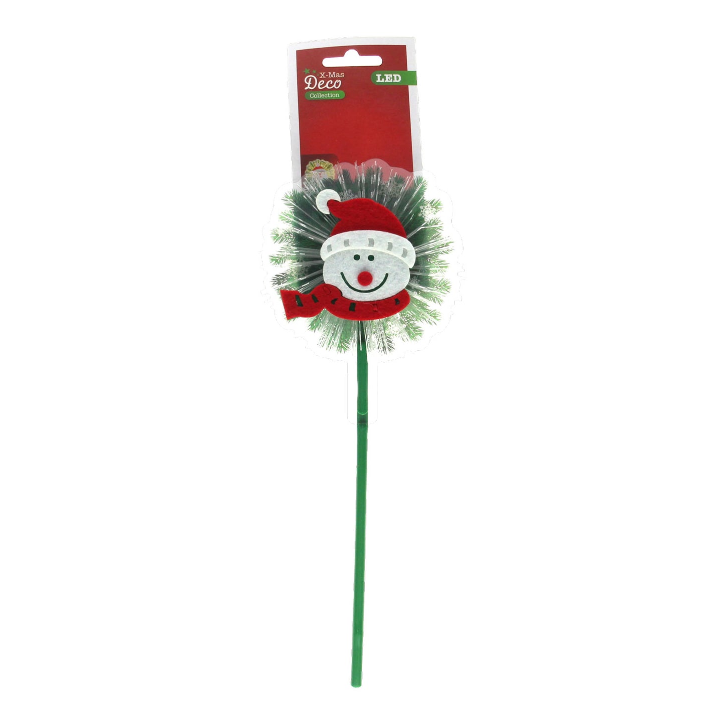 Kerststeker met kerstfiguur led