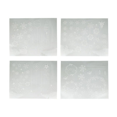Raamsticker kerst thema