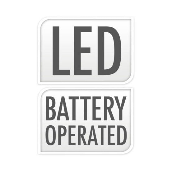 Kerstdorp met led, 10dlg.