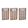Draadslinger met 15 kerstballetjes led warm white