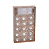 Draadslinger met 15 kerstballetjes led warm white