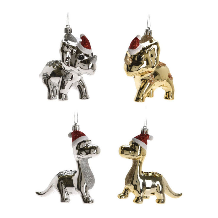 Dinosaurus kersthanger 12cm, 24st.