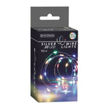 led lichtsnoer zilverdraad, 95cm gekleurd - afbeelding 2