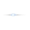 Led lichtsnoer zilverdraad, 195cm - gekleurd