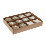 Doosje 7x4cm goud, set van 12 - afbeelding 1