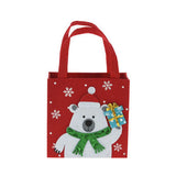 Vilten Kerst Cadeautas, 18cm - afbeelding 4