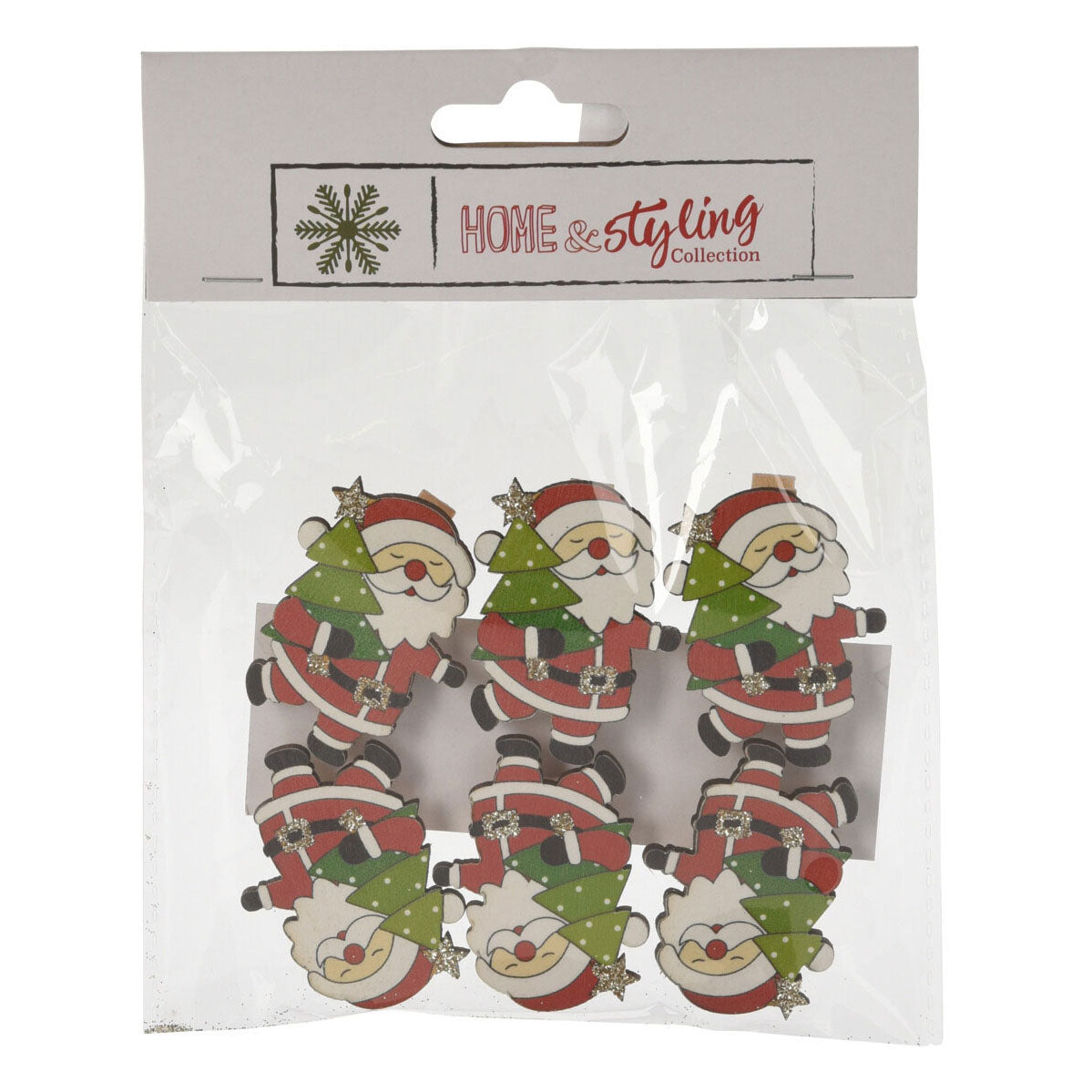 Knijpers kerst, 6st.