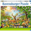 Ravensburger puzzel mooie hertenfamilie, 200st. xxl