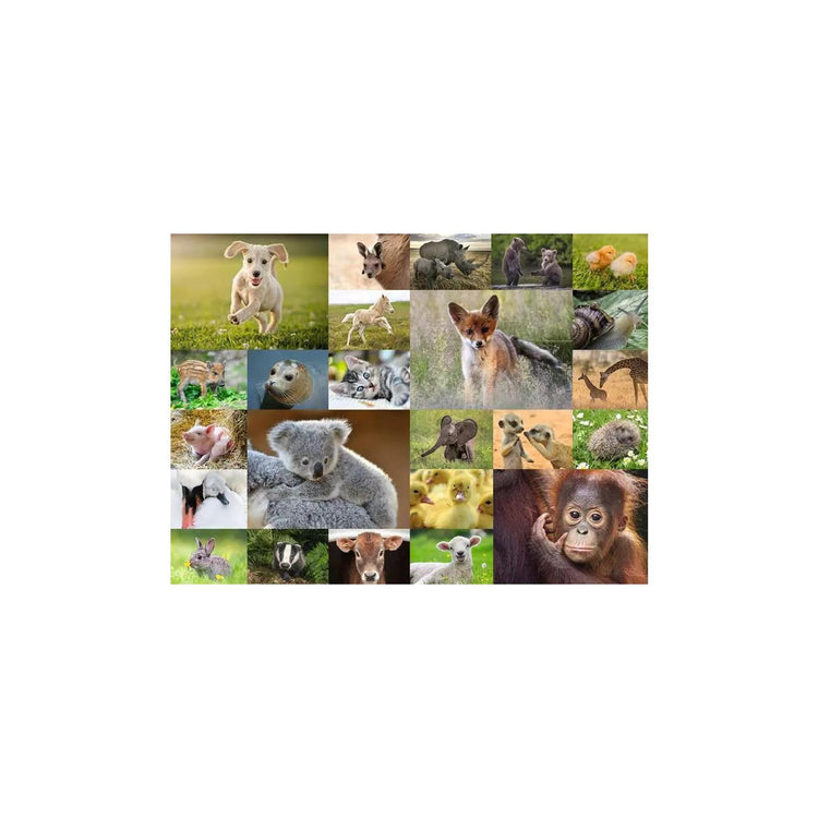 Ravensburger puzzel schattige babydieren 200 xxl stukjes
