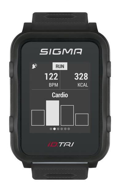 Sporthorloge Sigma iD.TRI Black Basic