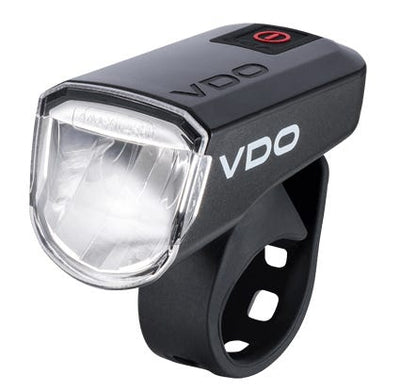 Vdo eco light m30fl koplamp usb led 30 lux li-on + micro usb kabel