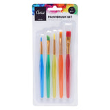 Set platte penselen, 5st. - afbeelding 2