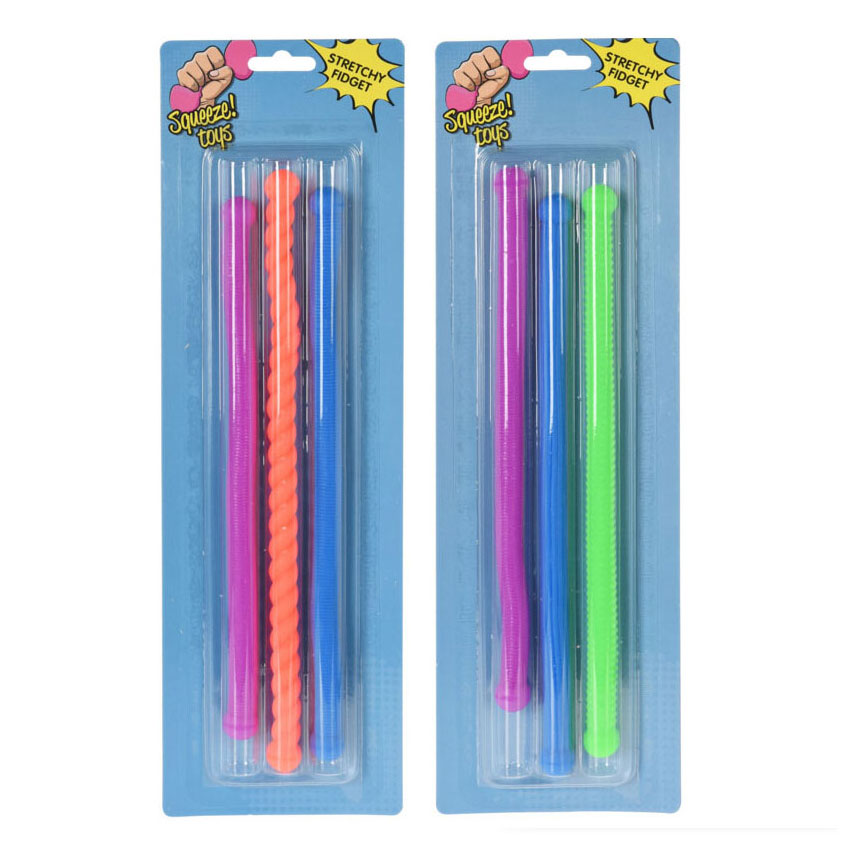 Stretch fidget noodle, 3st.