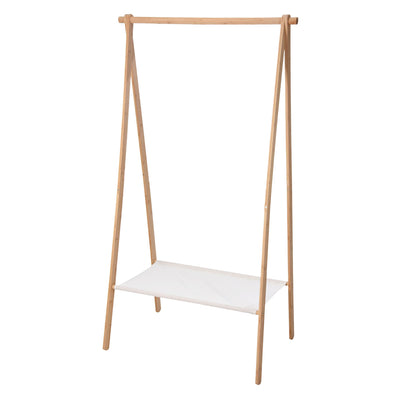 Kledingrek bamboe, 86x57x155cm
