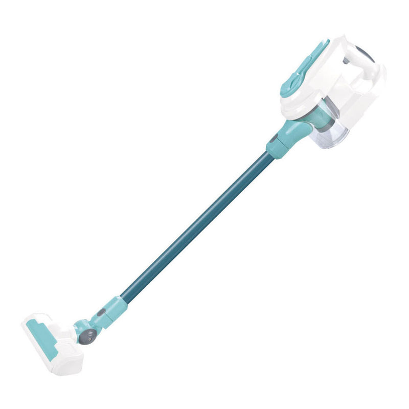 Speelgoed stofzuiger blauw draadloos