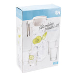 Drinkglazenset met kan, 5dlg. - afbeelding 2