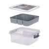 Kunststof organiser, 26x24cm