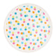 Bordjes met stippen 22,5cm, 4st.