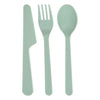 Bestek recycled kunststof set, 3dlg.