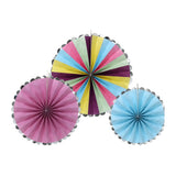 Waaier papier, set van 3 - afbeelding 1