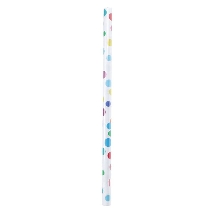 Cadeaupapier stippen, 4mtr.