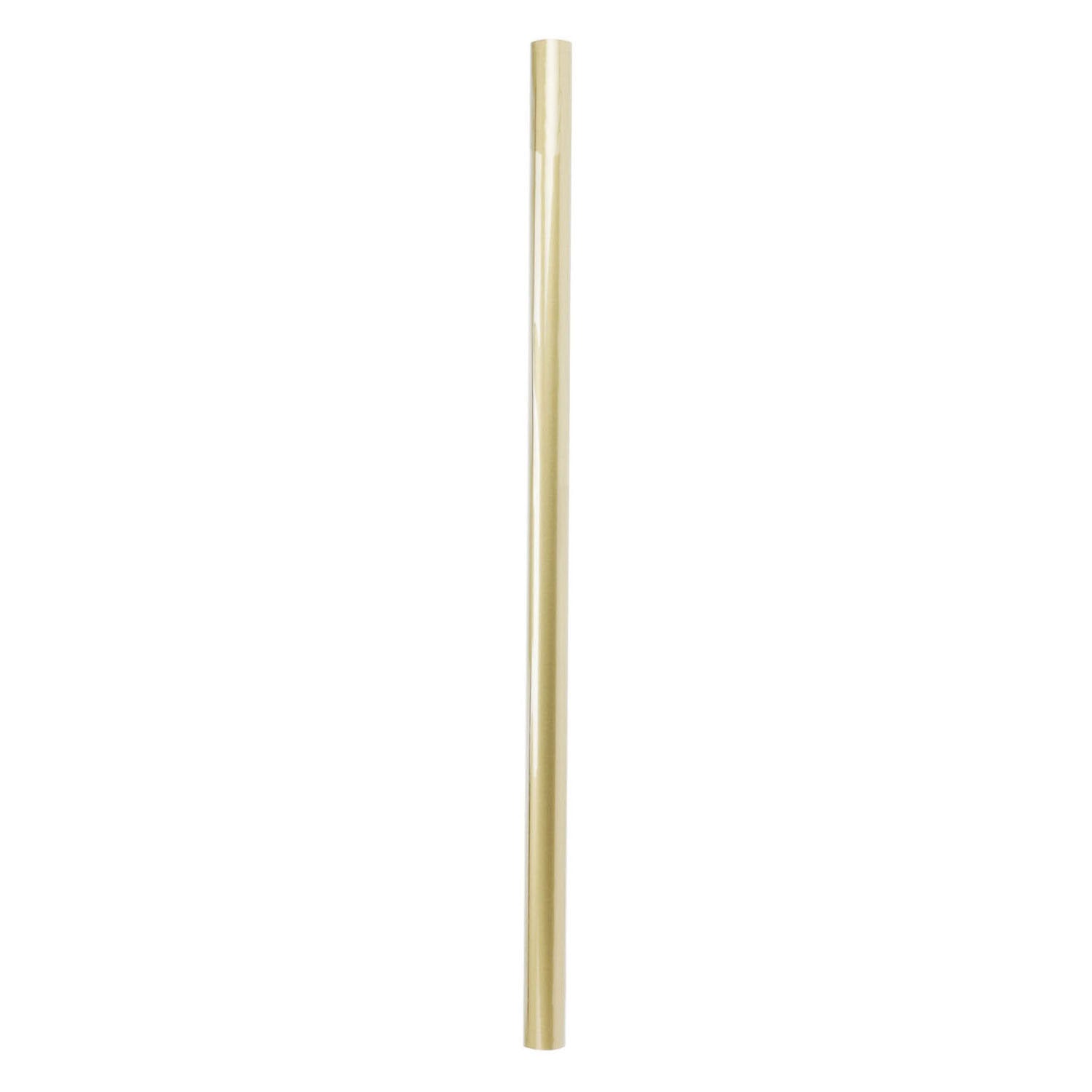 Cadeaupapier goud, 4mtr.