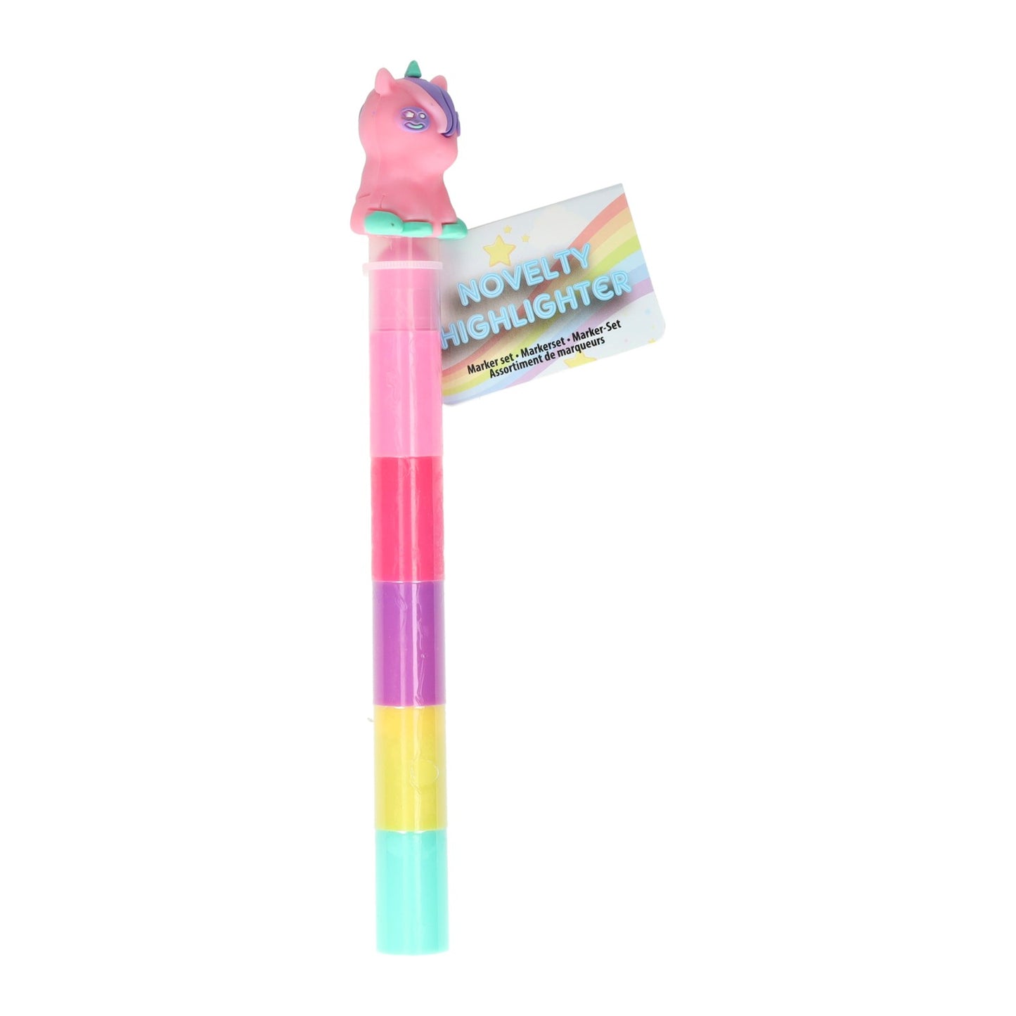 Stapelbare markeerstiftjes 5 in 1