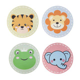 Ronde dierenplacemats set van 12, 38cm - afbeelding 1