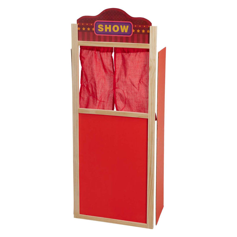 Houten poppenkast, 90cm