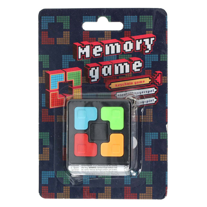 Memospel sleutelhanger volg de kleur