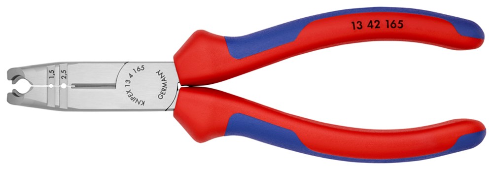 Knipex ontmantelingstang 1342165 striptang (rood blauw)
