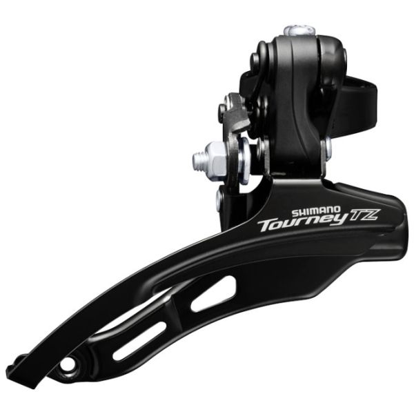 Shimano voorderailleur tourney tz fd-tz510 - 6 7 speed - down swing - hoge klem 31,8 mm - 48t