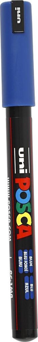Posca uni uni verfmarker 1mr donkerblauw