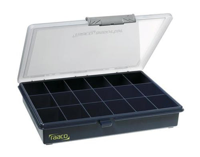 Raaco assortimentsdoos assorter, 18 vaste vakken - 136167 - 136167
