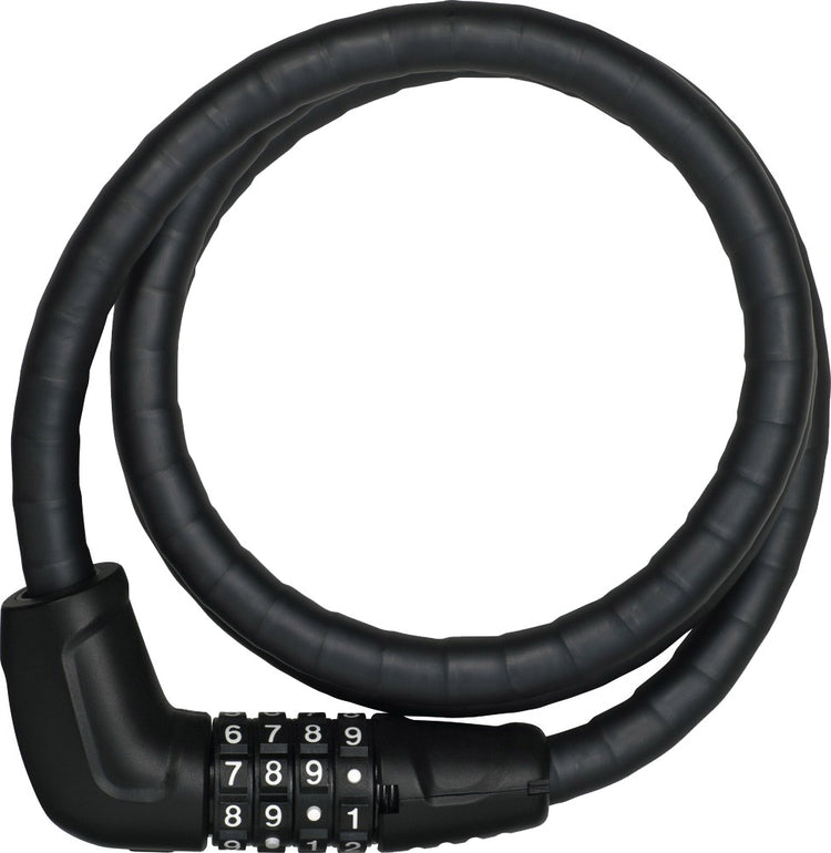 Abus Microflex 6615C 120 15 Zwart Kabelslot