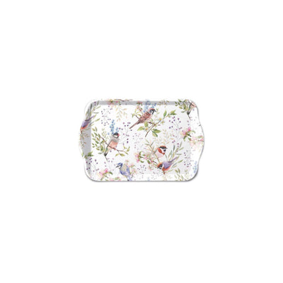 Ambiente tray melamine 13x21 busy birds