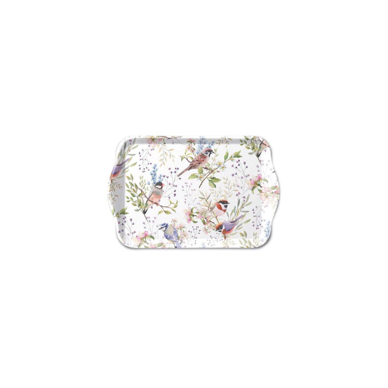 Ambiente tray melamine 13x21 busy birds