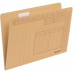 Hangmappen leitz bruin 100 stuks karton