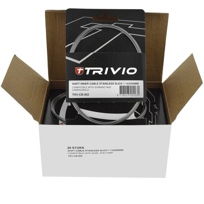 Trivio - derailleur binnenkabel rvs slick 1.1x2250mm - 20 st.