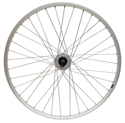 Shimano cordo voorwiel 28 21-622 nexus rollerbrake dynamo 2,4w zilver