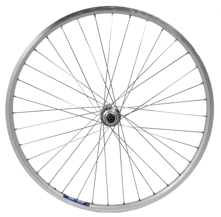 Sunrace cordo voorwiel 28 19-622 naaf vaste as rvs spaak zilver